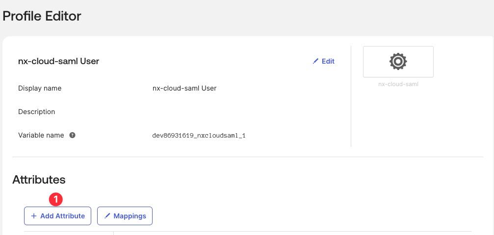 Click Add Attribute button